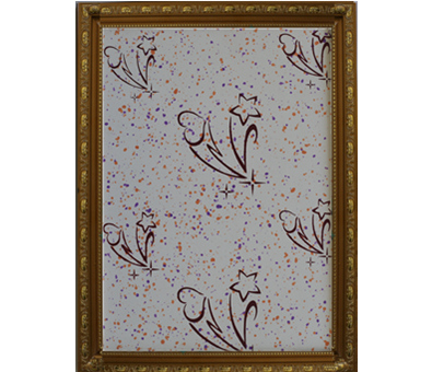 啄木鸟3D彩粒漆-印花系列